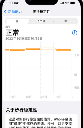 永寿iPhone手机维修如何在iPhone开启'步行稳定性通知'