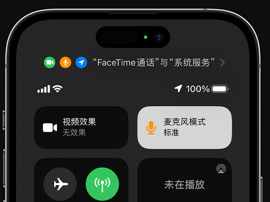 永寿苹果授权维修网点分享iPhone在通话时让你的声音更清晰 