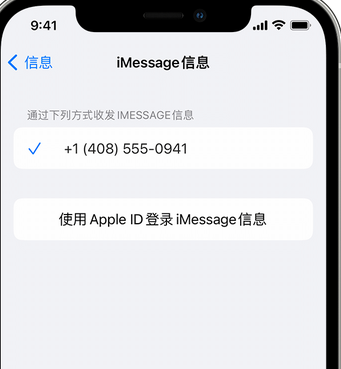 永寿apple维修iPhone上无法正常发送iMessage信息 